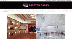 Desktop Screenshot of prestonbailey.com